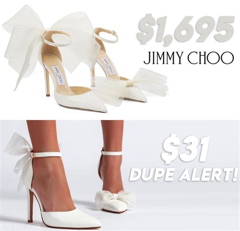 jimmy choo dupe wedding shoes|jimmy choo wedges wedding.